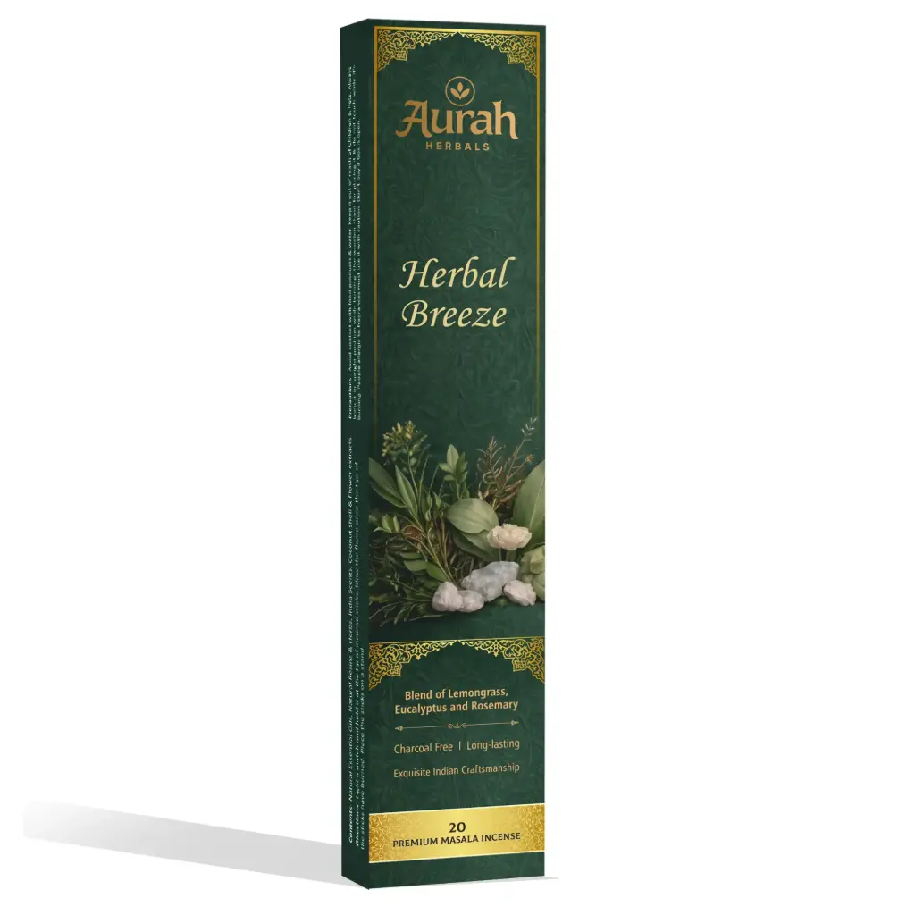 [21004] Aurah Herbals-No6-Herbal Breeze(20 Sticks) - 1x8