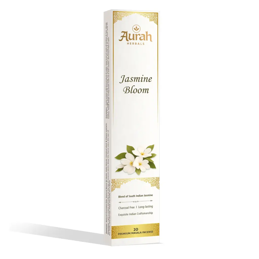 [21006] Aurah Herbals-No1-Jasmine Bloom(20 Sticks) - 1x8 